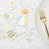 Baby shower Confetti Beach Ball (Groep)