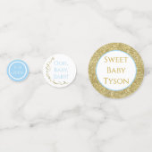 Baby shower Confetti Castle in de lucht (Voorkanten)