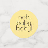 Baby shower Confetti picknick (Kleine voorkant)