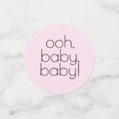Baby shower Confetti Sugar en Spice Pink N Groen (Kleine voorkant)