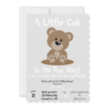 baby shower Cub nodigt uit!