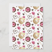 baby shower cupcakes kaart (Achterkant)