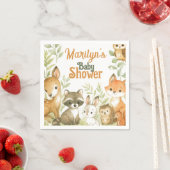 Baby Shower Cute Baby Animals Servet (Insitu)