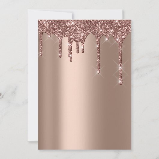 Baby shower Cute Feet Roos Gold Drivers Boy Girl Kaart (Achterkant)