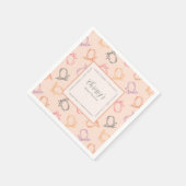 Baby Shower Cute Pump Servet (Hoek)