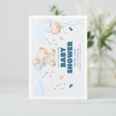 BABY SHOWER DAG BEDANKKAART (Staand voorkant)
