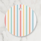 Baby shower dank je cadeau bedankjes labels (Achterkant)