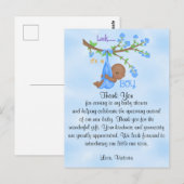 Baby Shower Dank Je Wel Jongen Etnisch Briefkaart (Voorkant / Achterkant)