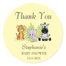 Baby shower Dank u Dierensafari Oerwoud
