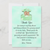 Baby shower dank u genderneutraal etnisch kaart (Voorkant)