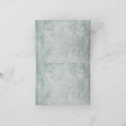 Baby shower Dank u opmerking Kaart II (Binnen)