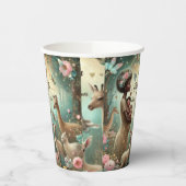 Baby shower Dank u Papieren Beker Set (Links)