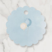 Baby shower Dank u voor cadeau Labels (Achterkant)