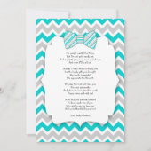 Baby shower dank u voor opmerkingen met gedicht tu bedankkaart (Voorkant)