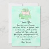 baby shower Dank u wel geneutrale geslachtsgelijkh Kaart (Voorkant)