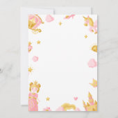 Baby shower Dank u wel kaarten (Achterkant)