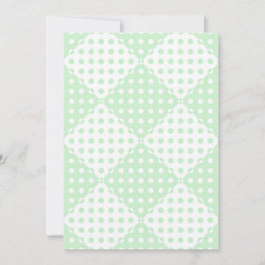 baby shower Dank u wel Triplets erwten in een peul Kaart (Achterkant)