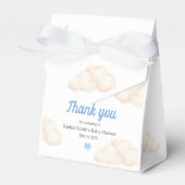 Baby shower Dank u Whimsical Floating Kitten Bedankdoosjes (Voorkant Zijde)