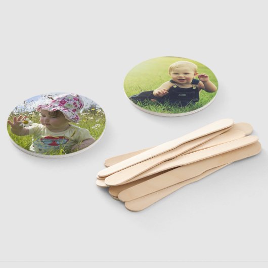 Baby shower dat hij zei dat ze spel zei handwaaier (Niet-gemonteerd)