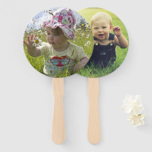 Baby shower dat hij zei dat ze spel zei handwaaier