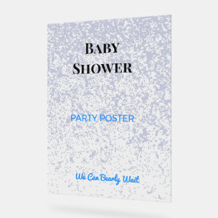 Baby Shower Decoratie Feestborden   Elegant