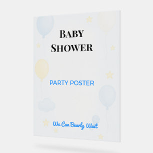 Baby Shower Decoratie Feestborden Elegant