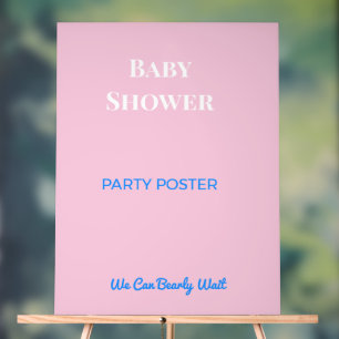 Baby Shower Decoraties Feestborden Elegant