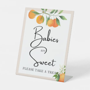 Baby shower Decoraties Neutraal Geslacht Tafelblad Reclamebord Met Voetstuk
