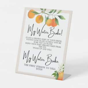 Baby shower Decoraties Neutraal Geslacht Tafelblad Reclamebord Met Voetstuk