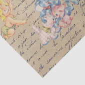 Baby Shower Decoupage Vintage Tissuepapier (Detail)