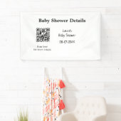 BABY SHOWER DETAILS QR SCAN CODE MINIMAL MODERN RU SPANDOEK (Insitu)
