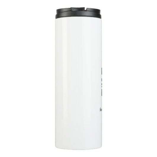 BABY SHOWER DETAILS QR SCAN CODE MINIMAL MODERN RU THERMOSBEKER (Achterkant)