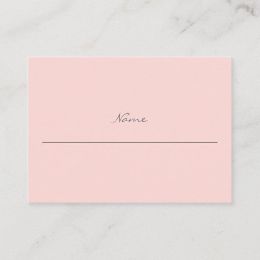 Baby shower Diaper Raffle | FUNNY Baby Koral Informatiekaartje (Achterkant)