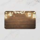 Baby shower Diaper Raffle Kaart Rustic Pumpkin (Achterkant)