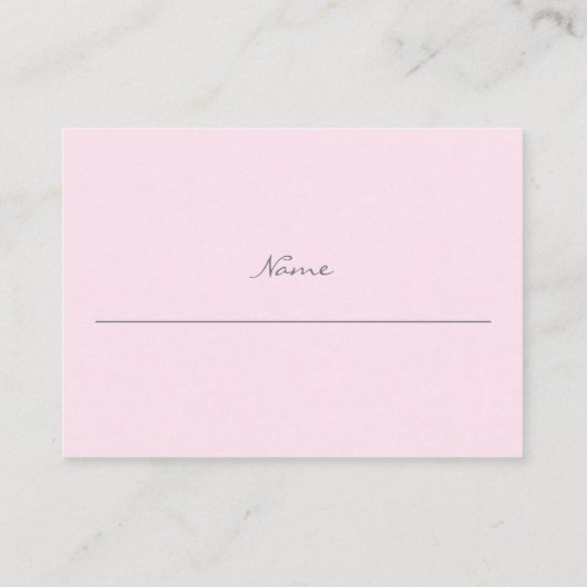 Baby shower Diaper Raffle | Roze Rose Floral Informatiekaartje (Achterkant)