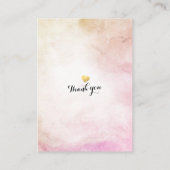 Baby shower Diaper Raffle Ticket Bohemian Flowers Informatiekaartje (Achterkant)