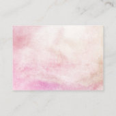 Baby shower Diaper Raffle Ticket Bohemian Flowers Informatiekaartje (Achterkant)