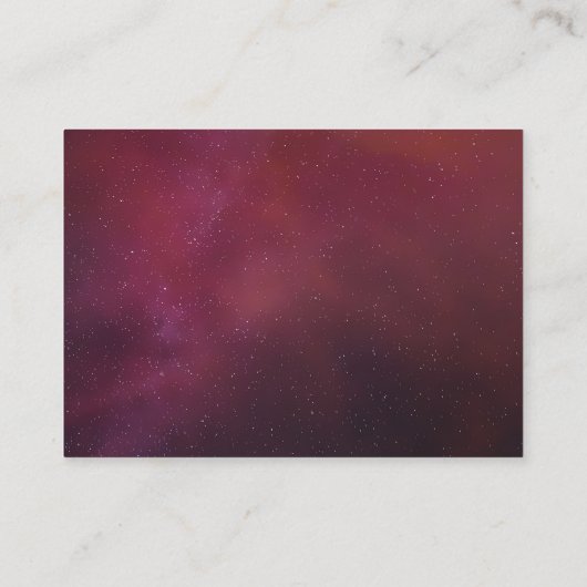 Baby shower Diaper Raffle Ticket Boho Floral Red Informatiekaartje (Achterkant)