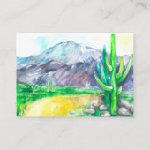 baby shower Diaper Raffle Ticket | Western cowboy Informatiekaartje (Achterkant)