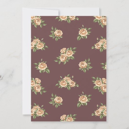  Baby shower dierentuin Kaart (Achterkant)