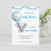 Baby shower digitale uitnodiging (Staand voorkant)