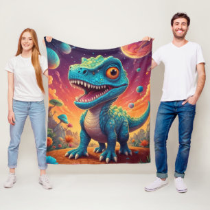 Baby shower Dino-Mite Fleece Deken