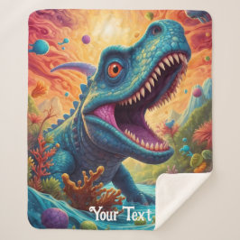 Baby shower Dino-Mite Sherpa Deken