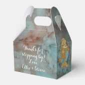 Baby shower Dolphins Mam en Baby Bedankdoosjes (Achterkant)