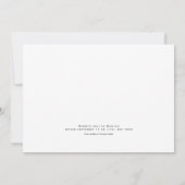 Baby shower Donut Sprinkle Blue Aankondiging (Achterkant)