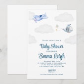 Baby shower Douche Party Uitnodiging (Voorkant / Achterkant)