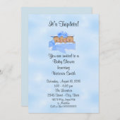 Baby shower drieling etnische baby jongen kaart (Voorkant / Achterkant)