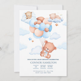 Baby Shower Droomwolken Esthetiek Kaart