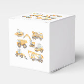 Baby shower Dump Truck Party Bedankdoosjes (Voorkant Zijde)
