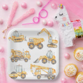 Baby shower Dump Truck Party Papieren Bordje (Feest)